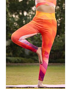 PulseFit Printed Workout Leggings – High-Waisted, Stretchable & Stylish Gym Wear