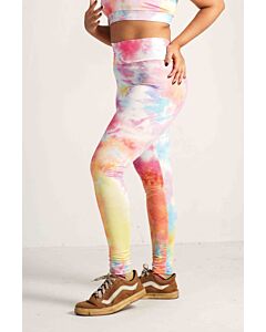 Street Stretch Printed Workout Leggings – High-Waisted, Stretchable & Stylish
