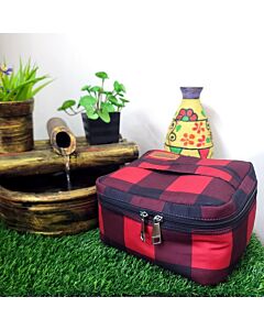 Bidora Lira Buffalo Check Organizer Bag