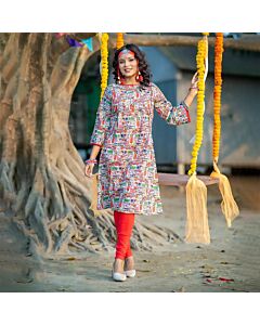  Festive Delight Cotton Kamiz