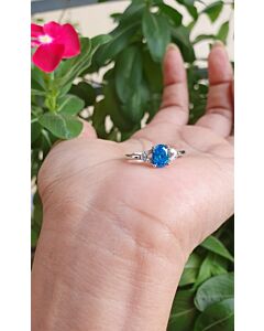 "Finger Ring-ST-925 WT-3A1R "