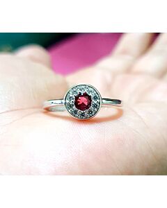 "Finger Ring-ST-925 WT-2A 3R"