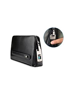 Aegis Anti-Theft Fingerprint Lock Leather Handbags by SEOR