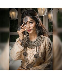 Ethereal Elegance Bridal Necklace Set