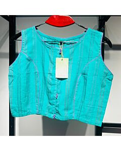 Turquoise Groove Blouse