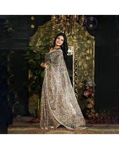 Parineeta premium orgenja 15 hat ( off white)