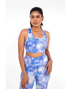 Galaxy Bra Leggings Set for sports and gym
