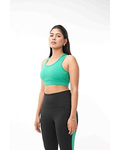 ZotoSculp Padded Sports Bra – High Support, Soft & Sweatproof Gym Bra