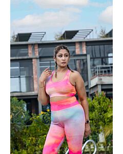 HyperMist Non-Padded Sports Bra – Lightweight, Breathable Fitness Bra