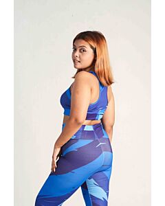 Blaze Crest Non-Padded Sports Bra – Lightweight, Breathable Fitness Bra