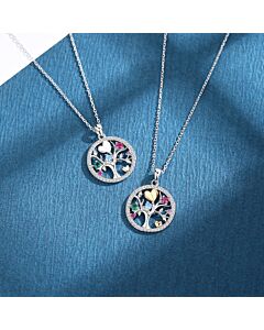 "Necklace-ST-925 WT-4A 4R"