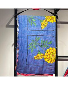 Marigold Bloom Saree