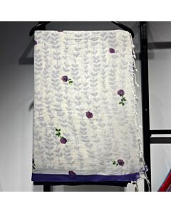 Lavender Soft Rose Saree