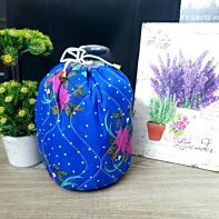 Azure Blossom Dirham Bag