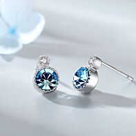 "Earring-ST-925 WT- 2A1R"