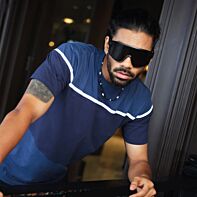 Midnight Wave Panel Tee