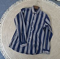 Men's Full Sleeve Striped Shirt 006