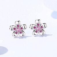 "Earring-ST-925 WT- 1A 4R "
