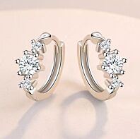 "Earring-ST-925 WT- 3A 3R"