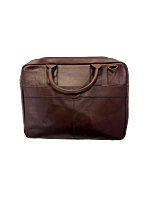 The Executive Leather Laptop Briefcase