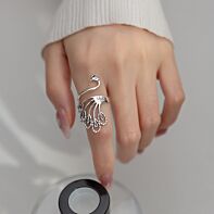 "Finger Ring-ST-925 WT-3A5R"