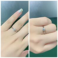 "Finger Ring-ST-925 WT-2A "