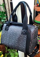 Lottus Duffle bag-Black Print