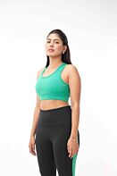 ZotoSculp Padded Sports Bra – High Support, Soft & Sweatproof Gym Bra