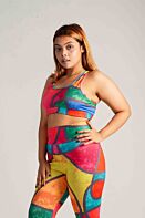 Camo Rush Non-Padded Sports Bra – Lightweight, Breathable Fitness Bra