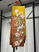 Golden Blossom Andy Silk Karchupi Saree