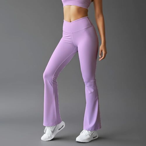 Purple Flera High-Waisted Sculpt Leggings