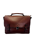The Heritage Vintage Leather Messenger