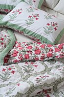 Set of 2 Chevron Garden Pillow Covers