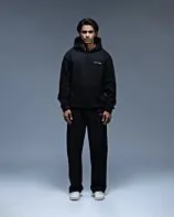 Vibes Signature Black Hoodie