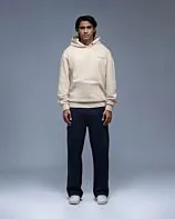 Vibes Signature Beige Hoodie